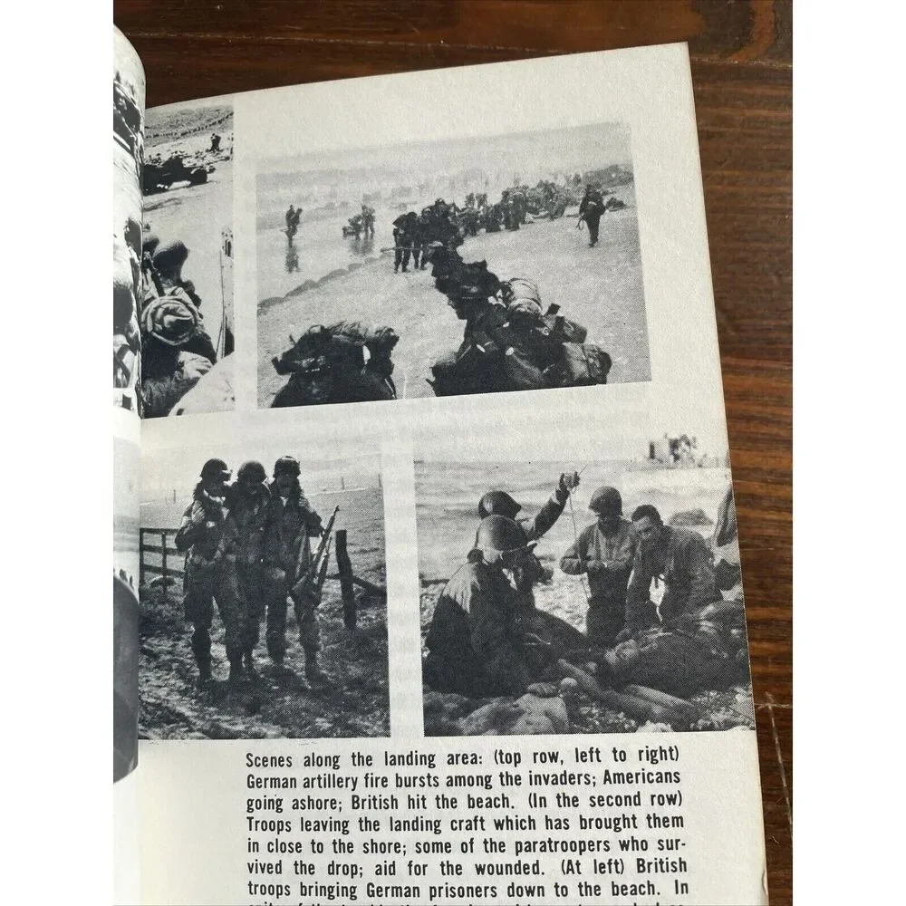 Victory Eyewitness History of World War II 1973 D-Day to Surrender V.4 Photos